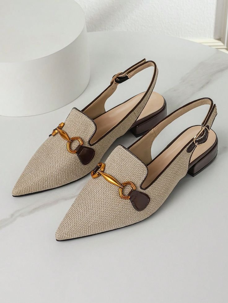 2025 Autumn New Arrival Pointed Toe Color Block…